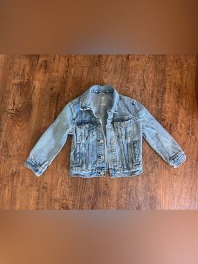 GAP Light Wash Kids Denim Jacket - Faded Blue